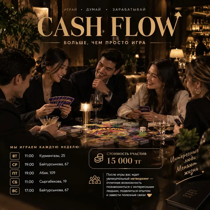 CashFlow — настольная игра Роберта Кийосаки
